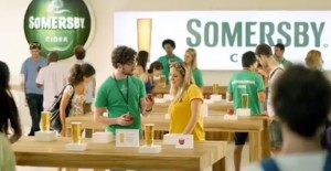 Carlsberg "косит" под Apple