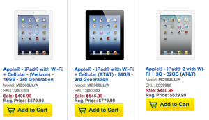 iPad дешевеет. Да здравствует новый iPad